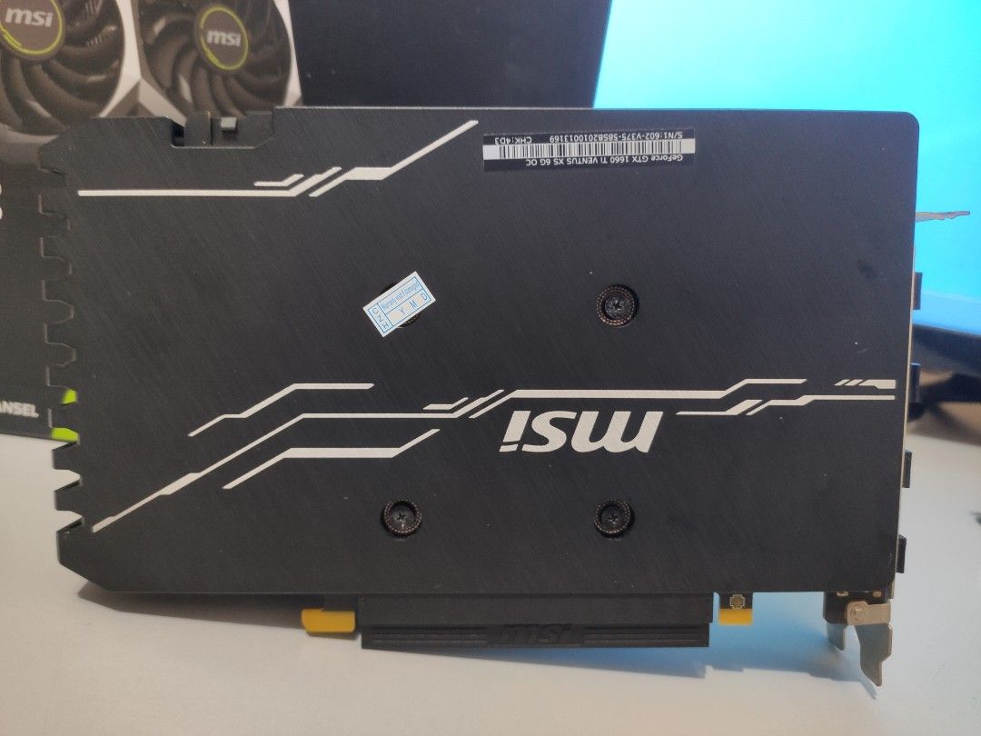 MSI GTX 1660Ti Ventus XS 6G OC Computers Tech Parts