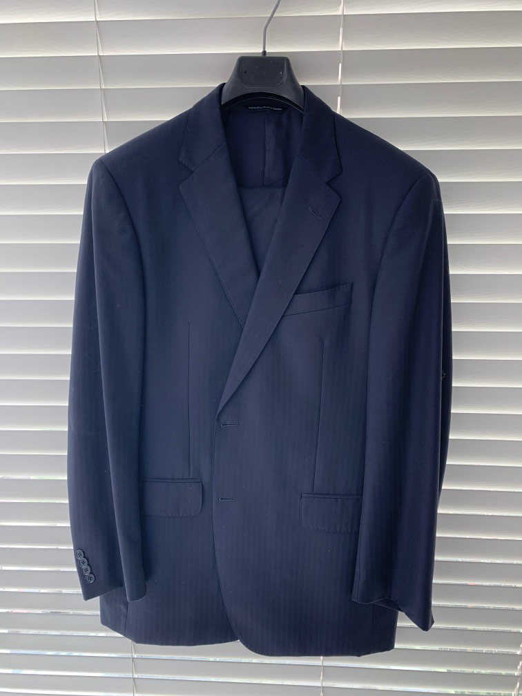 Crewcuts Navy Suit Jacket and Pants Set Size 14