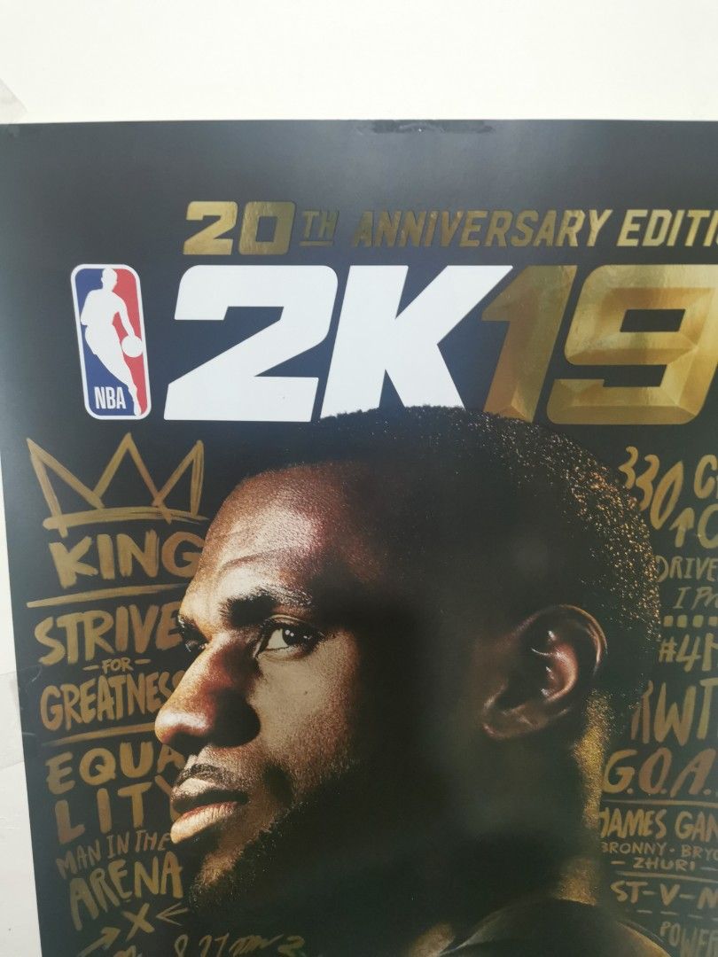 Lebron james 2k19 cover hotsell