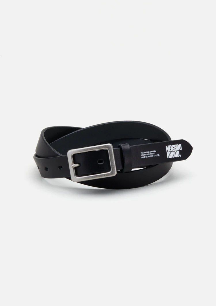 NEIGHBORHOOD LEATHER NARROW BELT