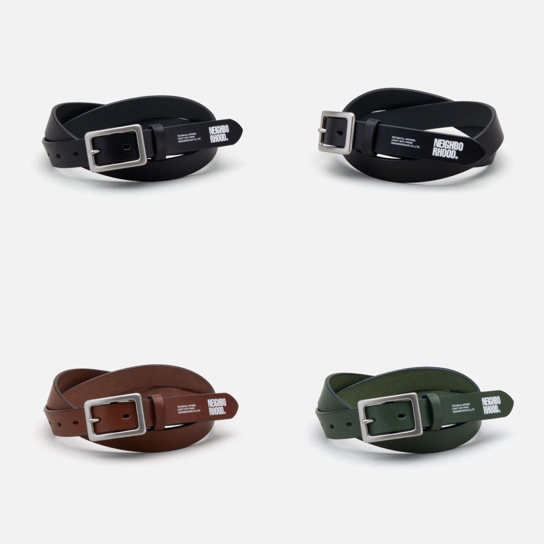 NBHD LEATHER NARROW BELT