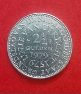 Netherlands 2 1/2 guilder 1979