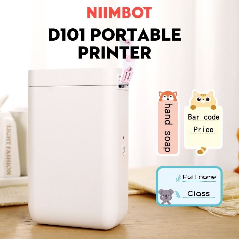Niimbot D101 Bluetooth Label Printer 20-25mm (Category: Printers, Scanners & Copiers) located in Paranaque City. Submitted by ATIS.PH (Listing ID 1250589757, Image 1). Description: Welcome to official importer and distributor of NIIMBOT products, We endeavor to provide High-Quality Label Printers to our customers. We make sure that our products are all 100% brand new original authentic and directly from the manufacturer. If you have any problems,