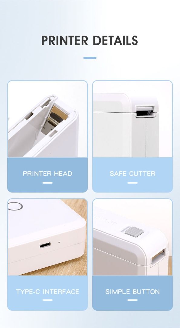Niimbot D110 Portable Label Printer 12-15mm Width (Category: Printers, Scanners & Copiers) located in Paranaque City. Submitted by ATIS.PH (Listing ID 1250592652, Image 2). Description: Welcome to official importer and distributor of NIIMBOT products, We endeavor to provide High-Quality Label Printers to our customers. We make sure that our products are all 100% brand new original authentic and directly from the manufacturer. If you have any prob