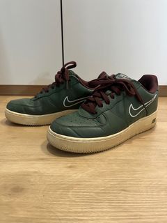 Louis Vuitton Nike Air Force 1 Green, Men's Fashion, Footwear, Sneakers on  Carousell