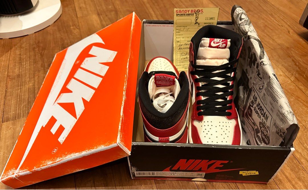 chicago jordan 1 box