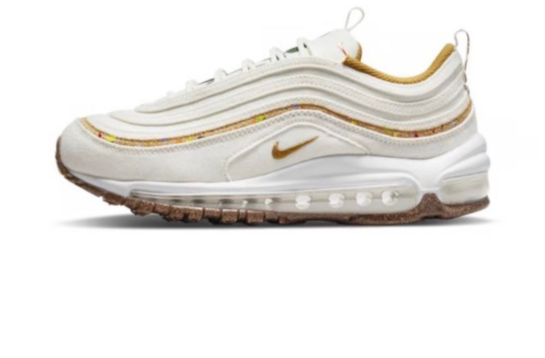 White and gold clearance air max 97