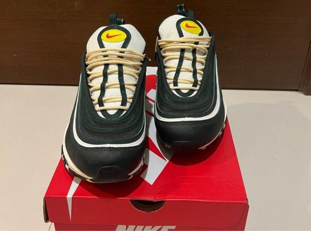 Nike air max 27 yellow black red store
