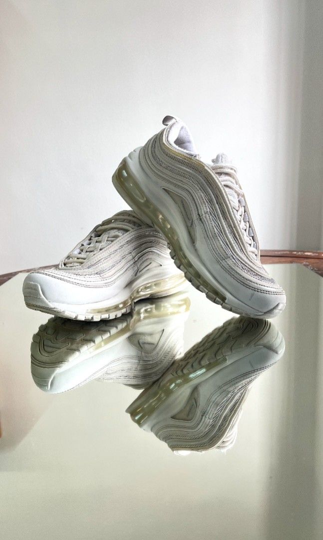 Nike Air Max 97 White Women UK4.5 Men s Fashion Footwear