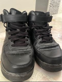 Nike Airforce 1 Black Men s Fashion Footwear Casual shoes on