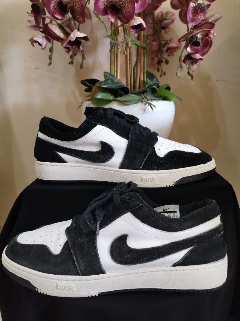 Nike Dunk low X Dior Men s Fashion Footwear Sneakers on Carousell