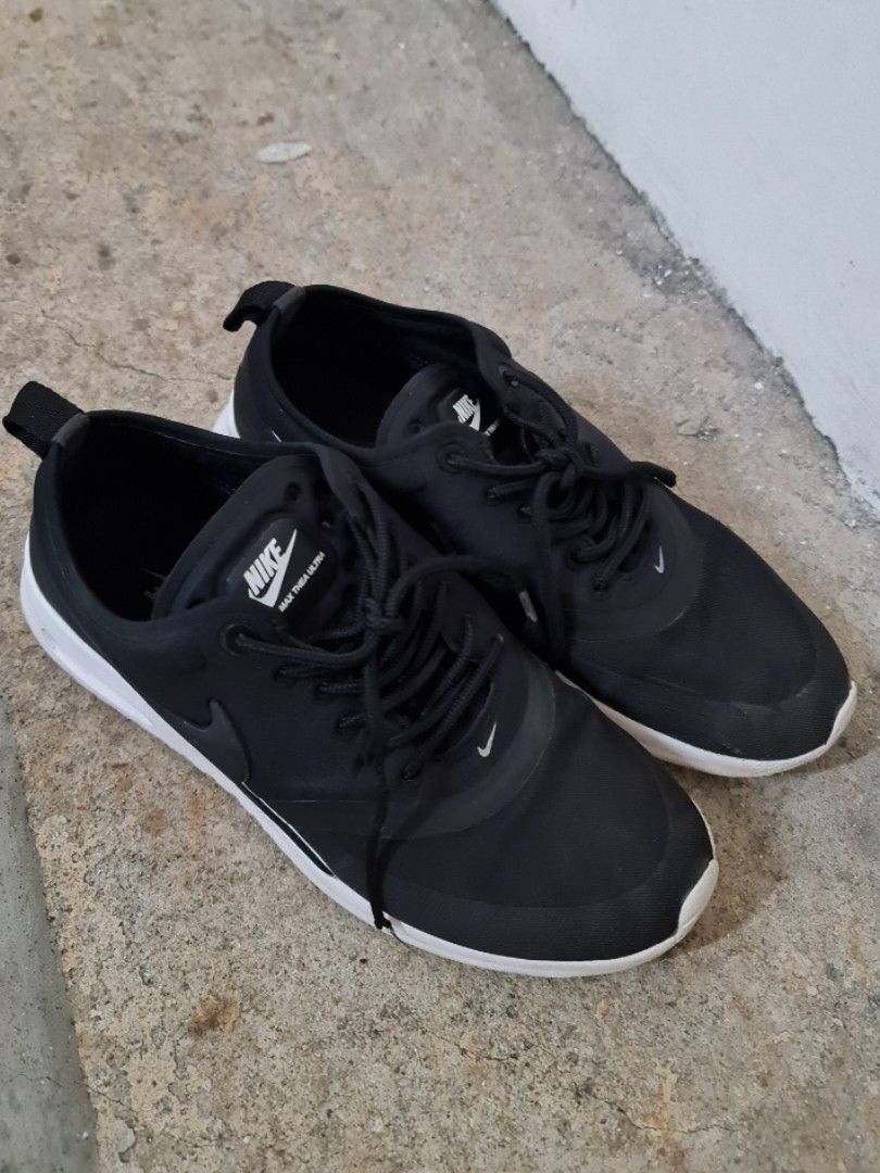 All black sales air max thea