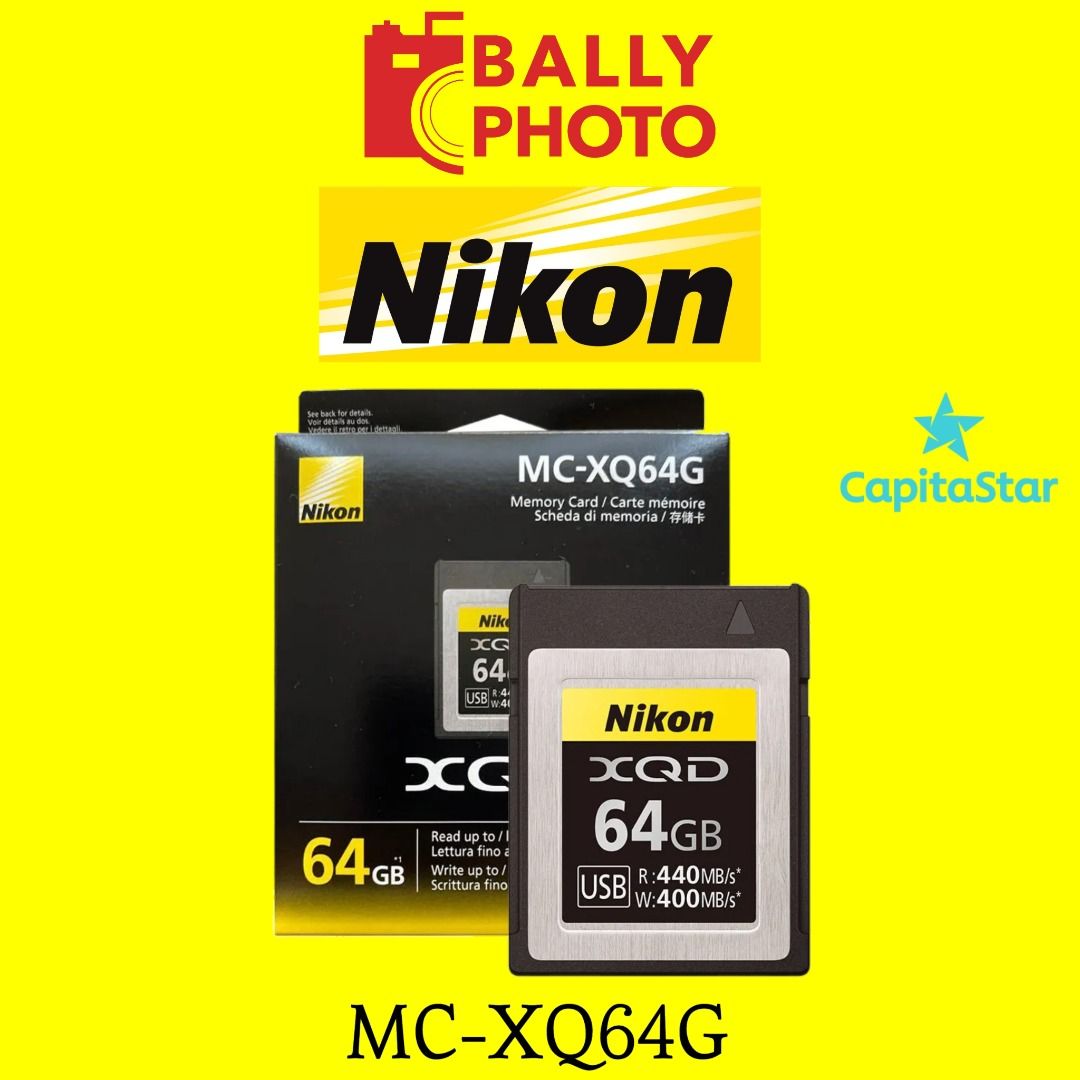 Amazon.com: Nikon XQD 64GB Memory Card : Electronics