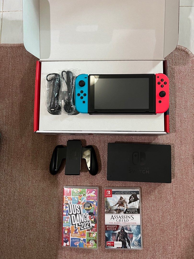 NINTENDO SWITCH V2 USED Video Gaming Video Game Consoles