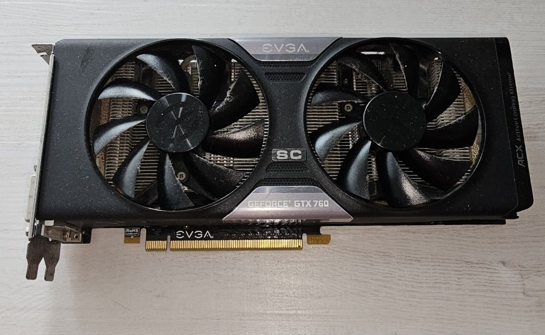 NVIDIA GTX 760 2GB EVGA Computers Tech Parts Accessories