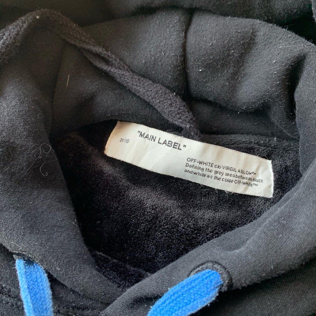 OFF WHITE WIZARD AND CAT OVER HOODIE