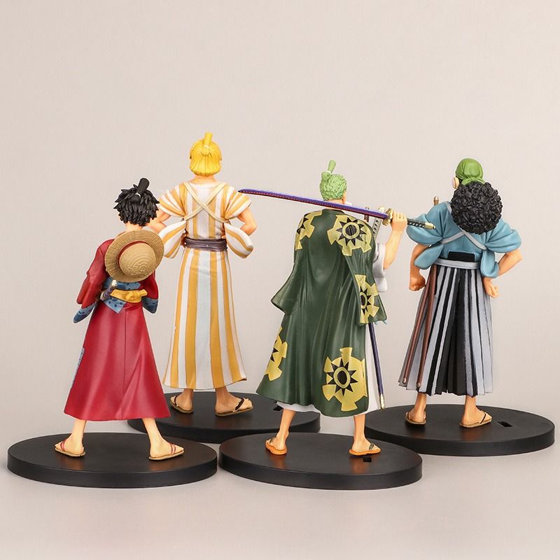 20cm/28cm Anime One Piece Luffy Tarou Zoro Juurou in Wano Country Action  Figures One Piece Figurines Model Gift Toys SA3418 - AliExpress