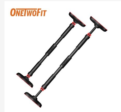 Onetwofit doorway pull up bar no screws store