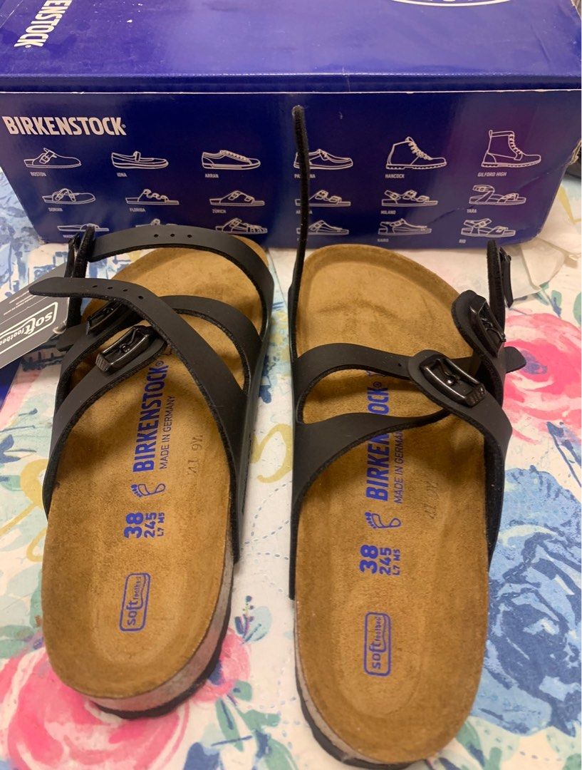 Original Birkenstock Florida Matte Black Men s Fashion Footwear Slippers Slides on Carousell