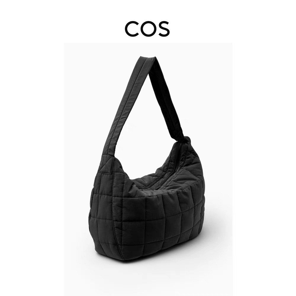 ‼️On Sale⁉️ Original Cos Quilted Messenger Crossbody Ripstop Stone Bag