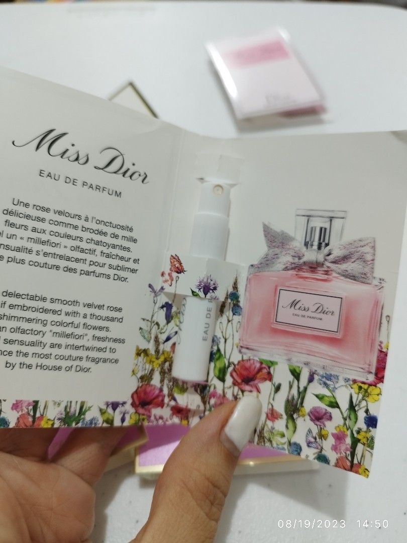 Original Miss Dior perfume vial 1ml on Carousell