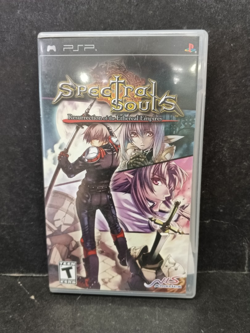 Original PSP: Spectral Souls - Resurrection of the Ethereal Empires -  PlayStation Game US, Video Gaming, Video Games, PlayStation on Carousell