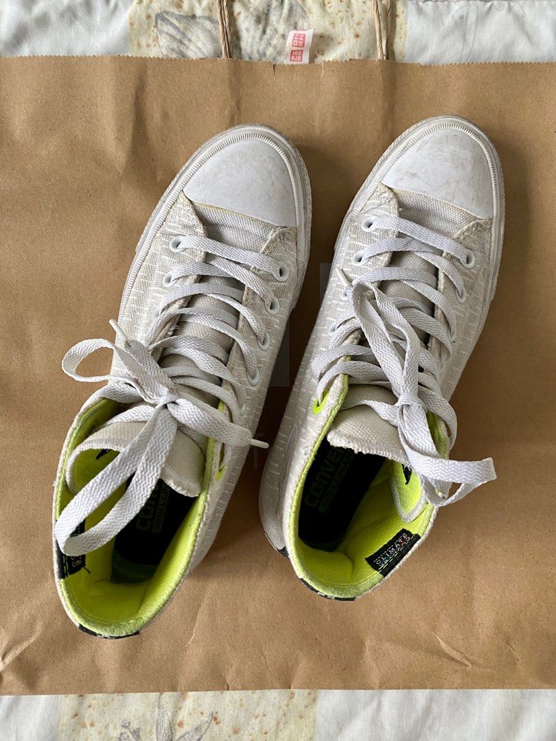 Original White Converse (High-Cut Chucks II) on Carousell