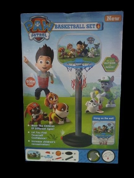 Paw patrol basketball set sales