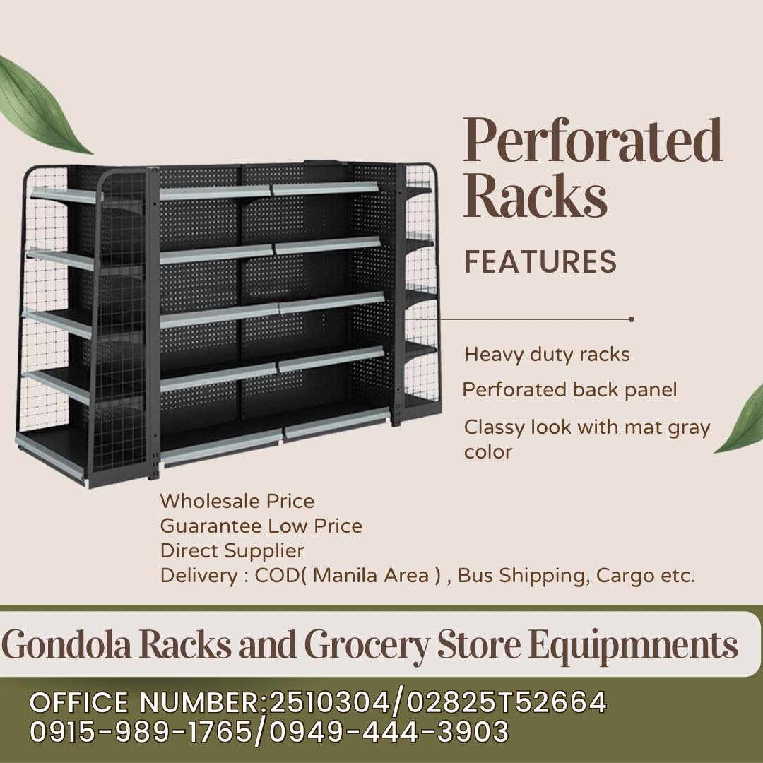 Perforated Racks / Grocery Racks, Furniture & Home Living, Furniture