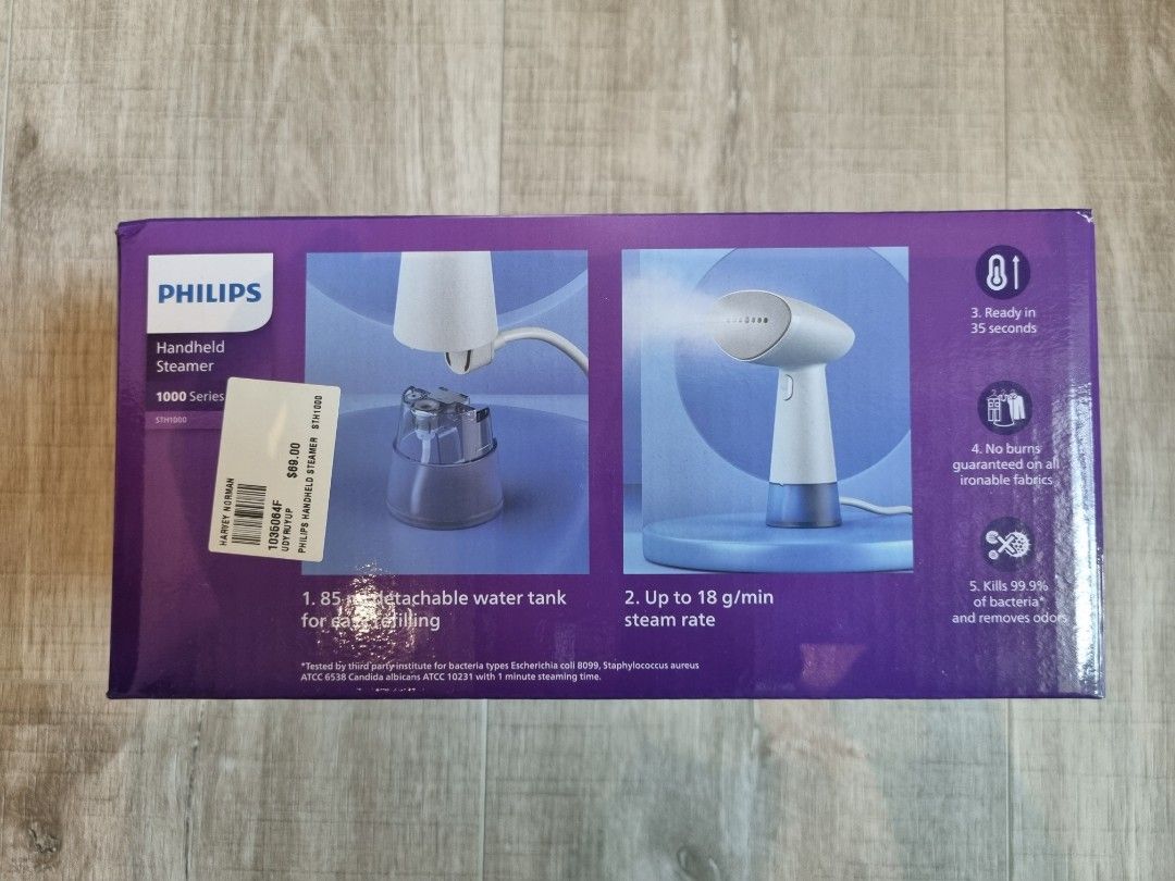PHILIPS Handheld Steamer 1000 Series (Model STH1000/16 / 1035064f