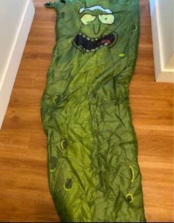 Pickle Rick Sleeping bag