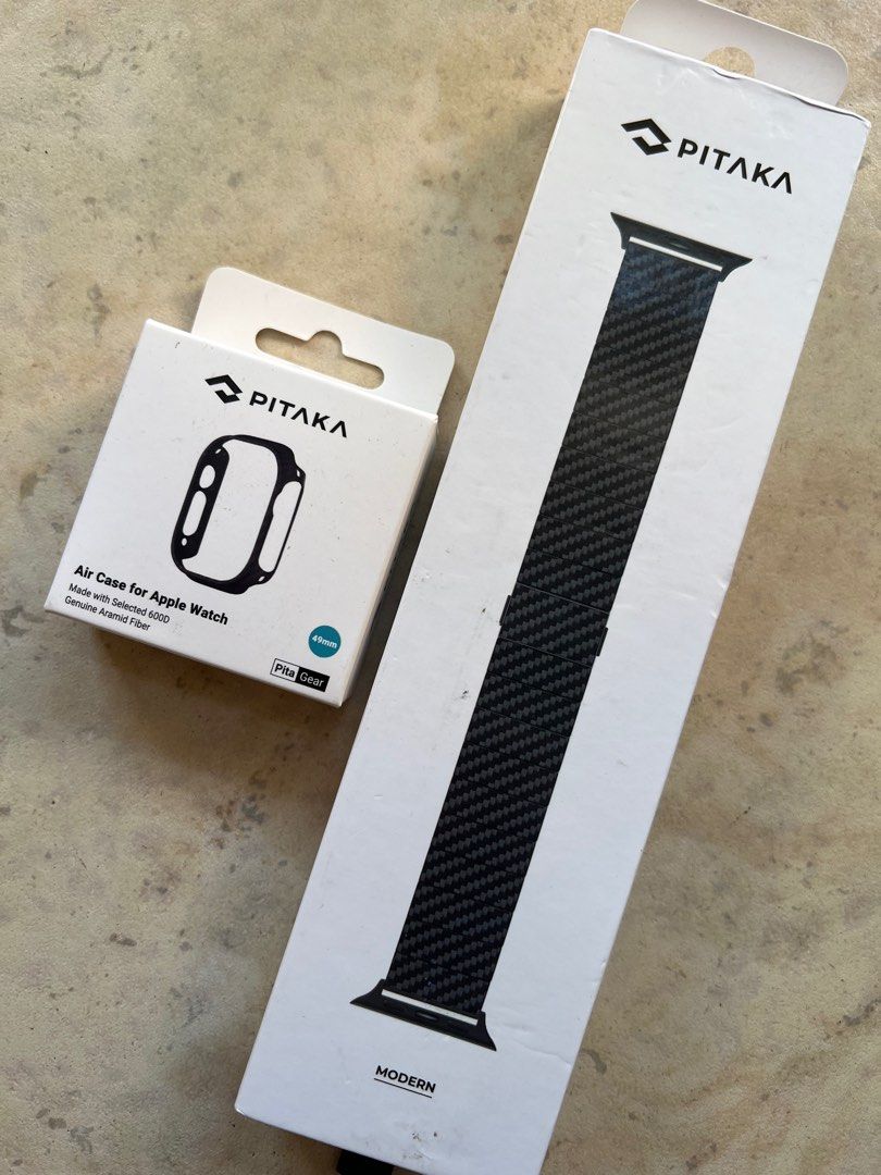 Pitaka carbon Fiber watch case and band for Apple Watch Ultra, Mobile ...
