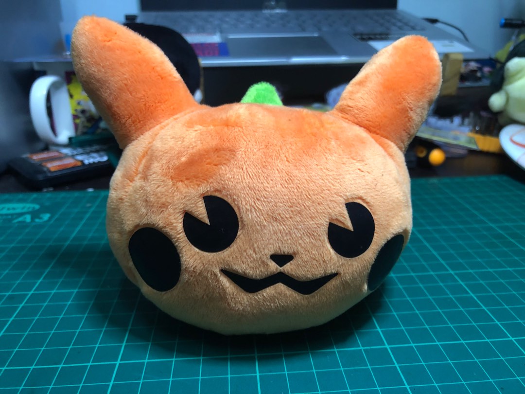 Pumpkin pikachu plush discount