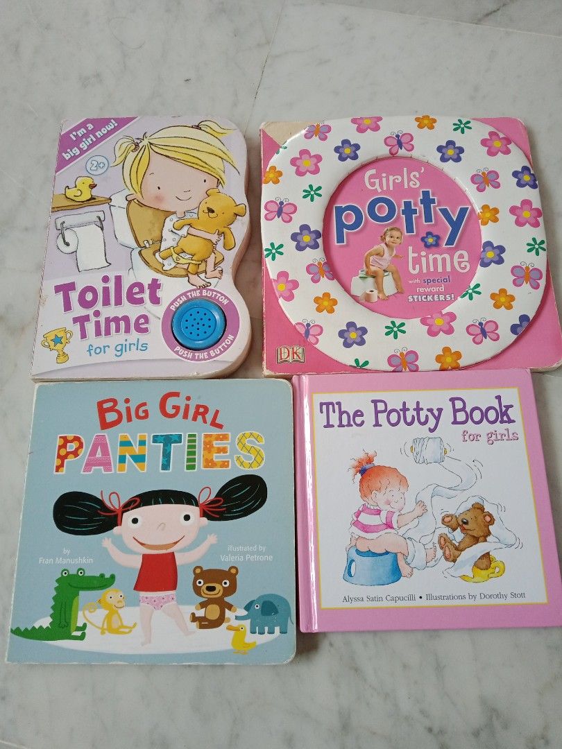 Potty Training books for girls, Hobbies & Toys, Books & Magazines