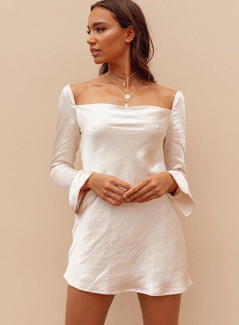 princess polly star power mini dress champagne, Women's Fashion, Dresses u0026  Sets, Dresses on Carousell