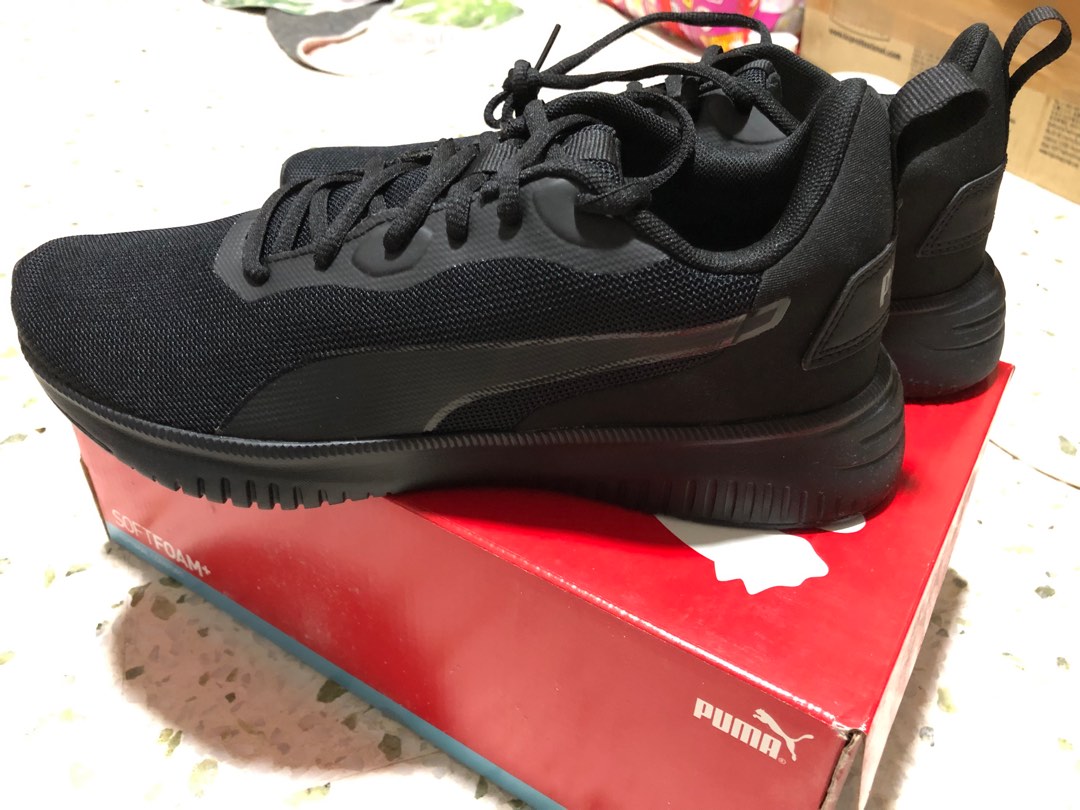 Puma Black Shoes Men s Fashion Footwear Sneakers on Carousell
