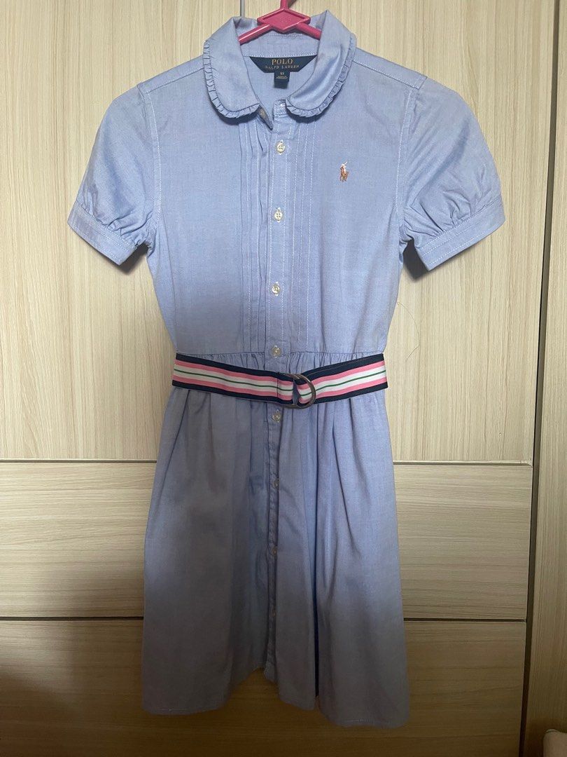 Ralph lauren chambray dress size 6 Babies Kids Babies Kids