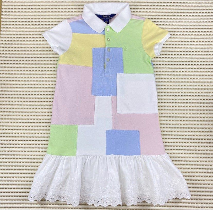 Ralph lauren color block dress hot sale