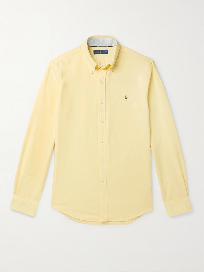 Ralph lauren men's hotsell slim fit oxford shirt