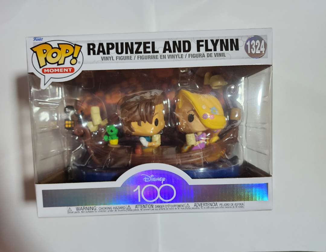 Funko Figurines Raiponce et Flynn Pop! en vinyle Disney100, Raiponce