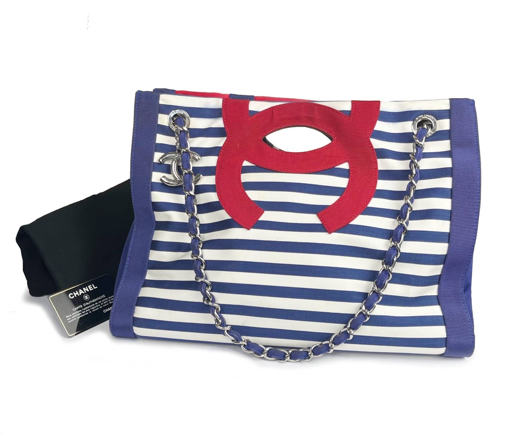 Red white and blue chanel bag outlet