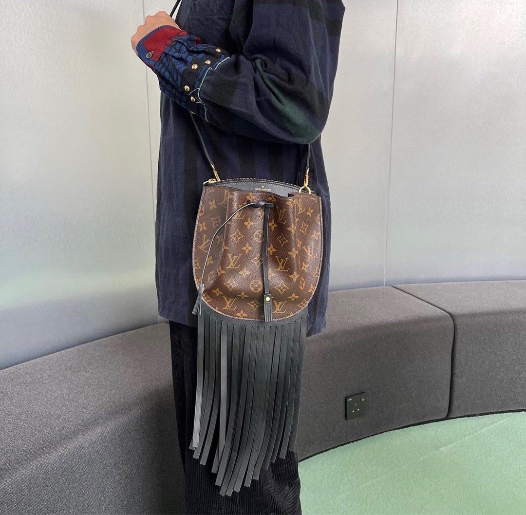 Rare LV Noe Fringe Bag Monogram Black Ghw Luxury Bags Wallets on Carousell