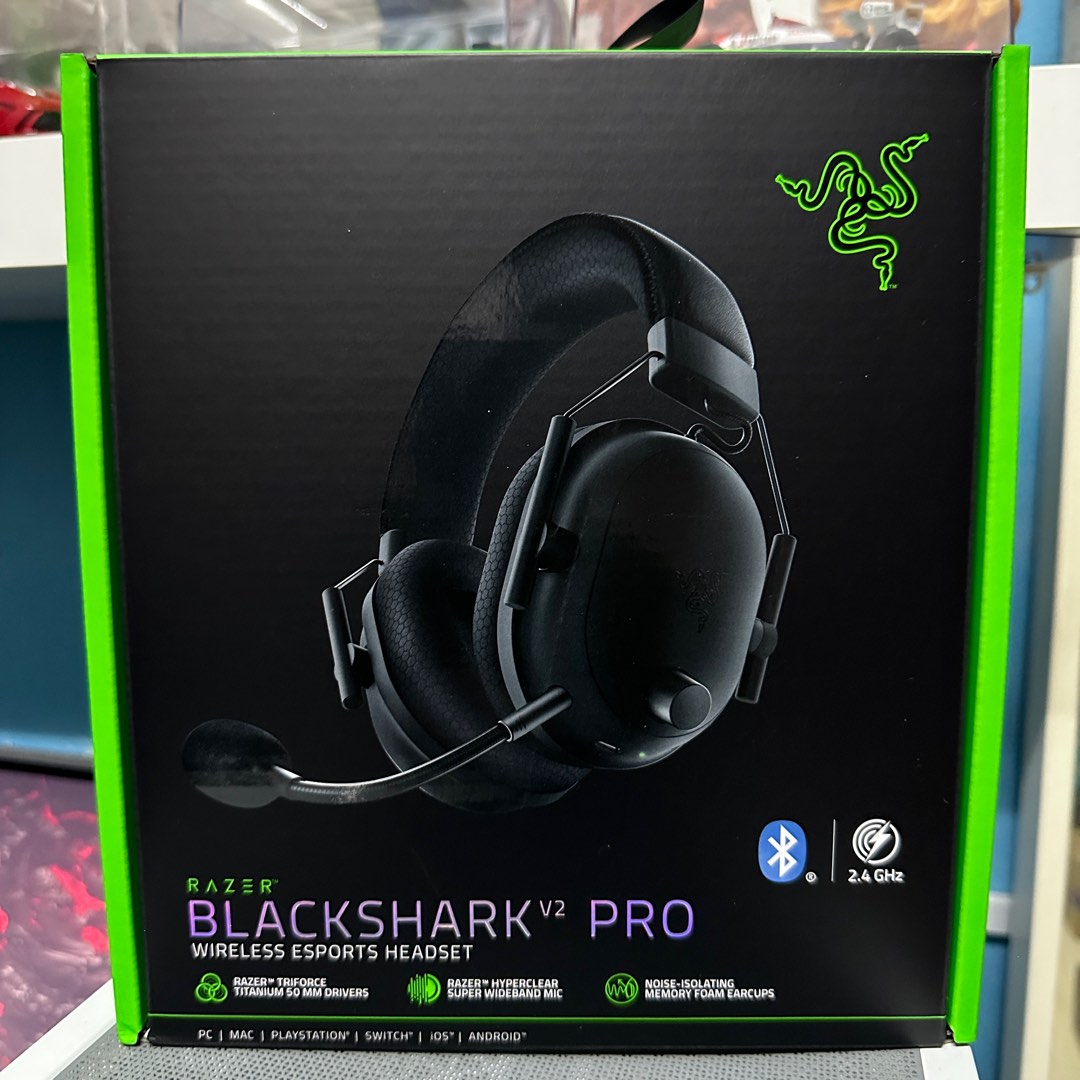 Razer BLACKSHARK V2 PRO WIRELESS ESPORTS HEADSET MODEL 2023, Audio