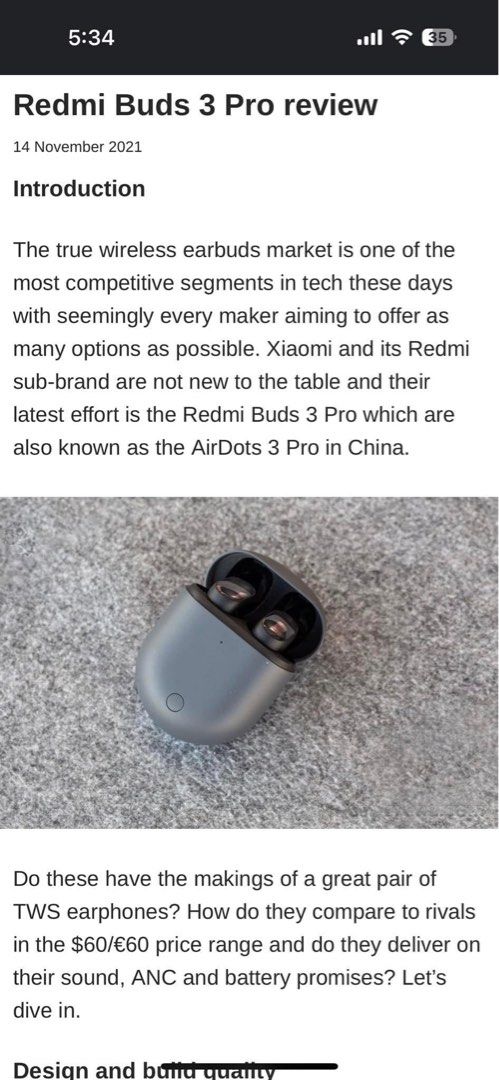 Xiaomi Redmi Buds 3 Pro - Sounds Market