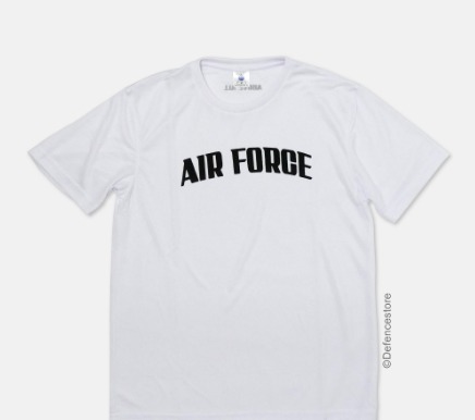 White dri shop fit t shirt