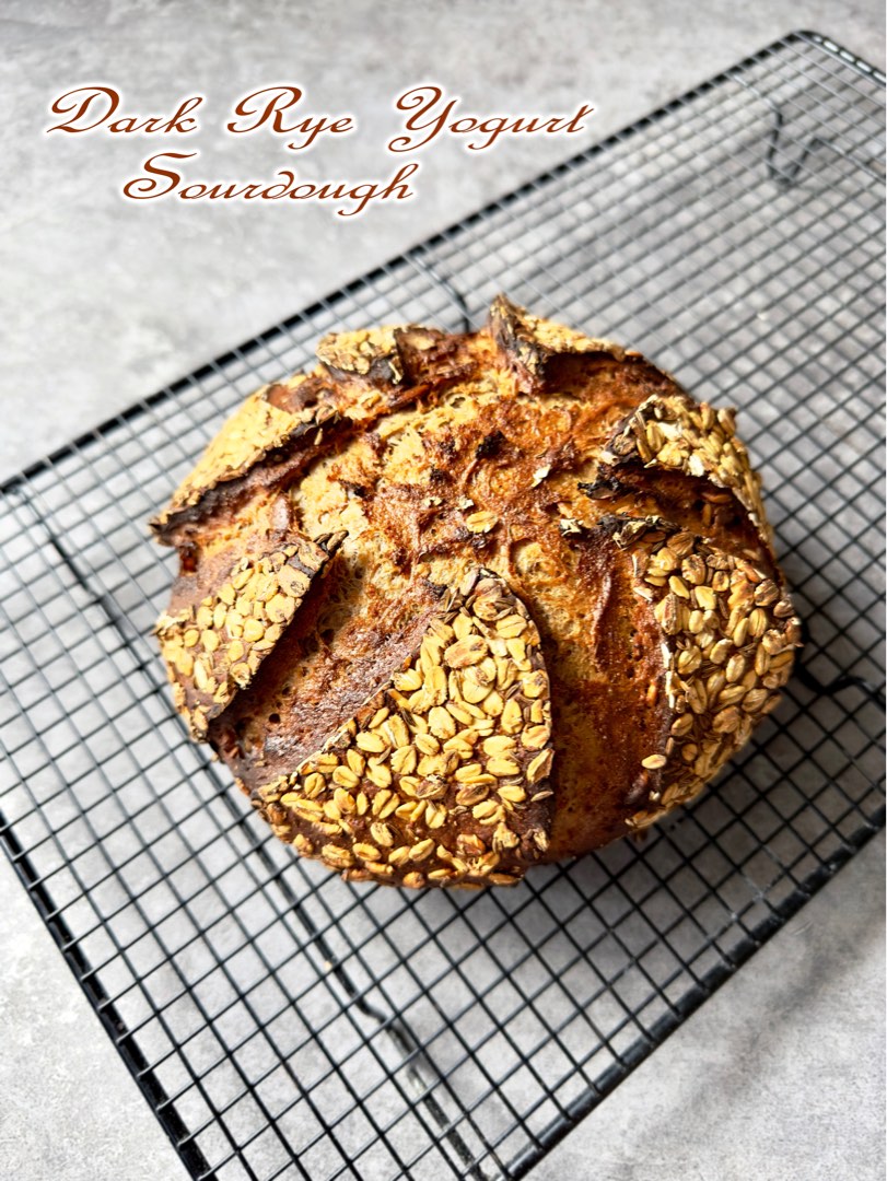 Rye Yoghurt Sourdough, 嘢食 & 嘢飲, 手工食物 Carousell