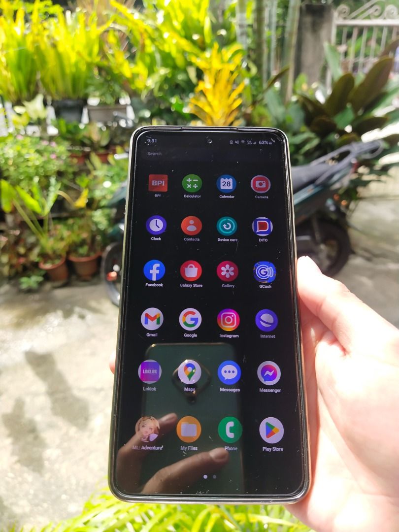 Samsung A73 5G (Category: Samsung) located in Carmen. Submitted by carou19324 (Listing ID 1250729703, Image 2). Description: Original price - Php28,990 Color: Gray 5000mah 10 months old Under 1 year warranty Price is still negotiable No issue Good as new Lady owned With Box Will include in the packege the original travel adapter charger (bought separately - Php950) 09913487004.