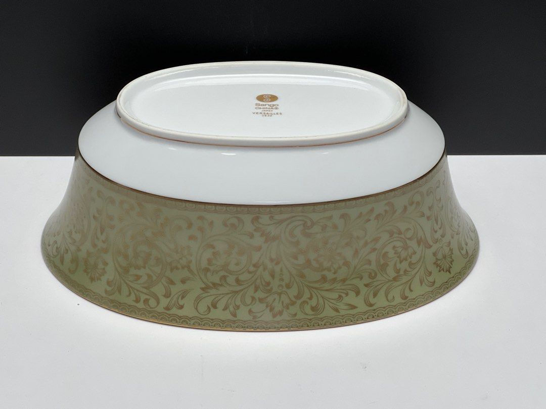 Vintage Sango China VERSAILLES Oval Porcelain Bowl