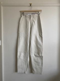 Scanlan Theodore white leather pants
