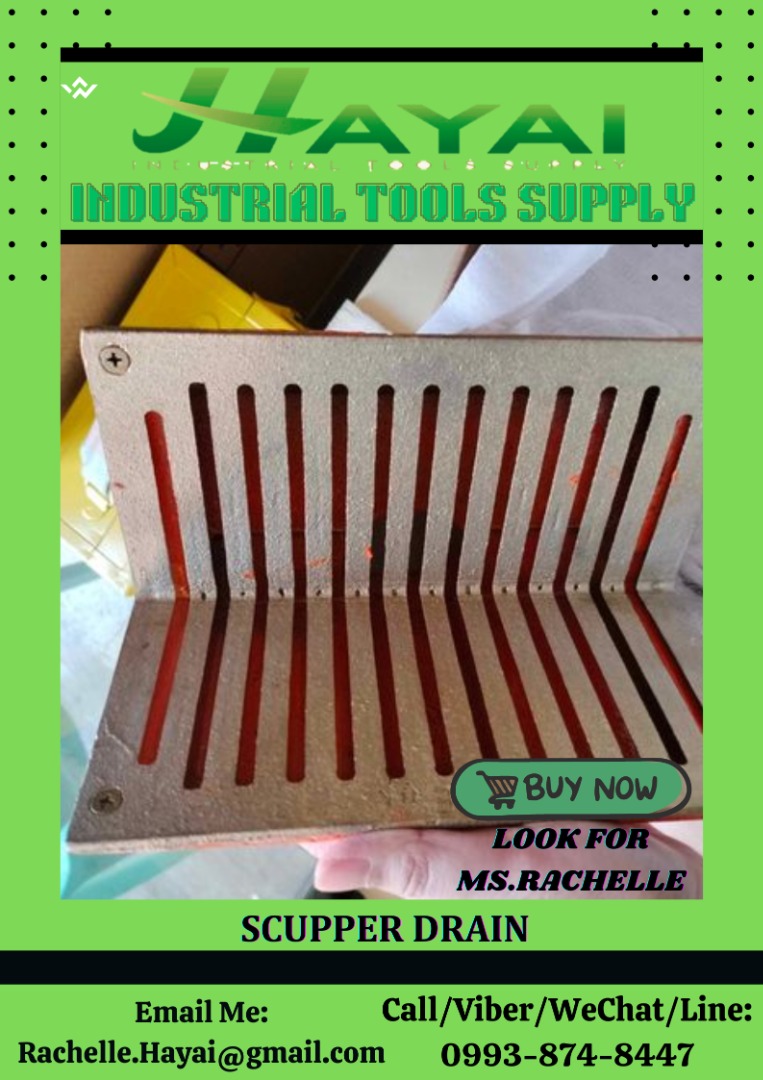 SCUPPER DRAIN, Commercial & Industrial, Industrial Equipment on Carousell
